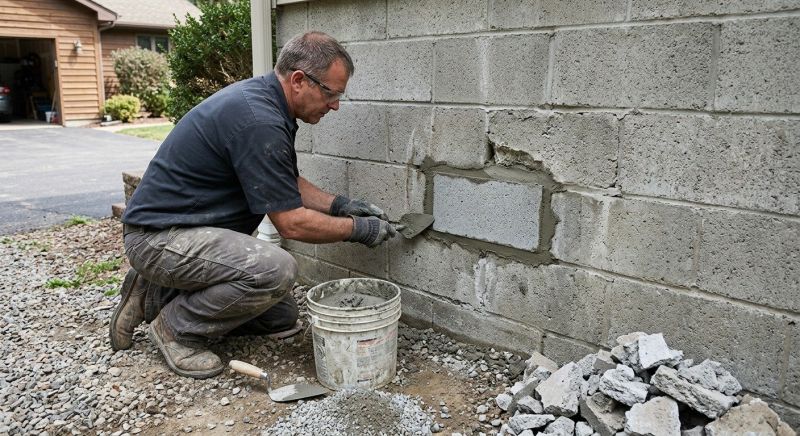 Block Masonry Repair in York, PA