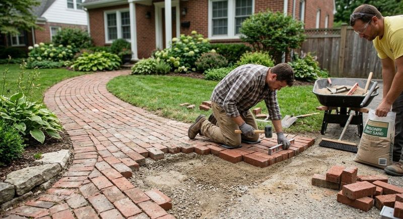 Brick Flatwork Repair in Dover, PA