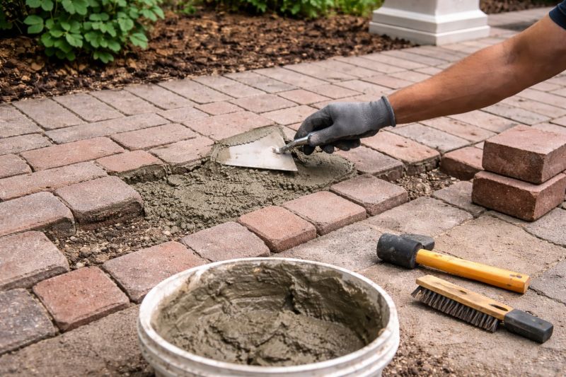 Brick Flatwork Repair in Glen Rock, PA