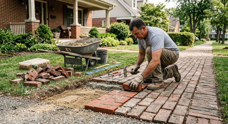 Brick Flatwork Repair in New Freedom, PA