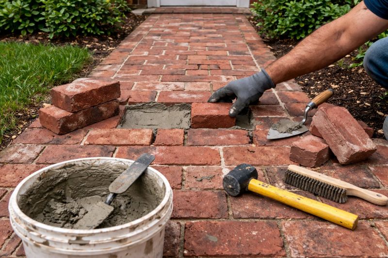 Brick Hardscape Repair in York, PA