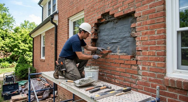 Brick Masonry Repair in Lancaster County, PA