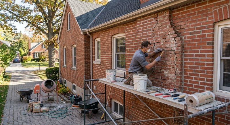 Brick Restoration in Hershey, PA
