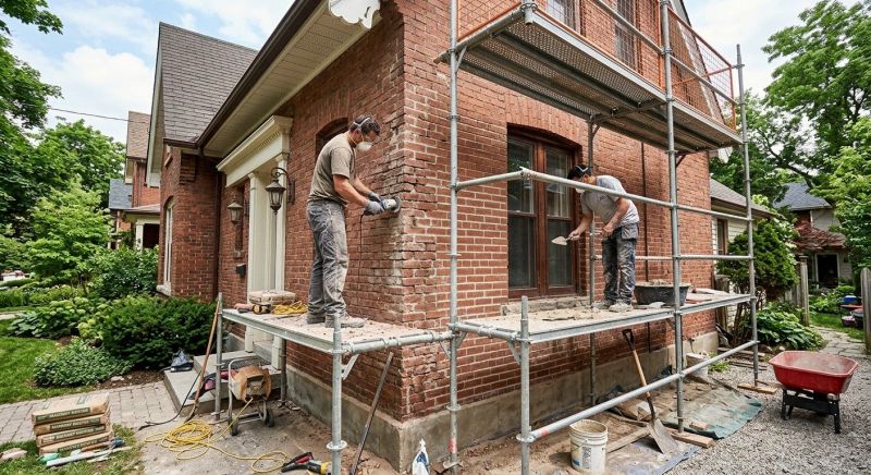 Brick Restoration in Maryland Line, MD