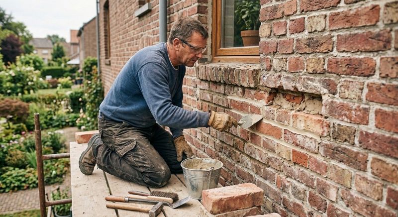 Brick Stairs Repair in Glen Rock, PA