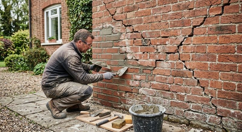 Brick Wall Repair in Hampstead, MD