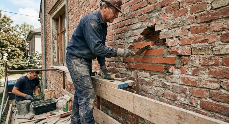 Brick Wall Repair in Lewisberry, PA