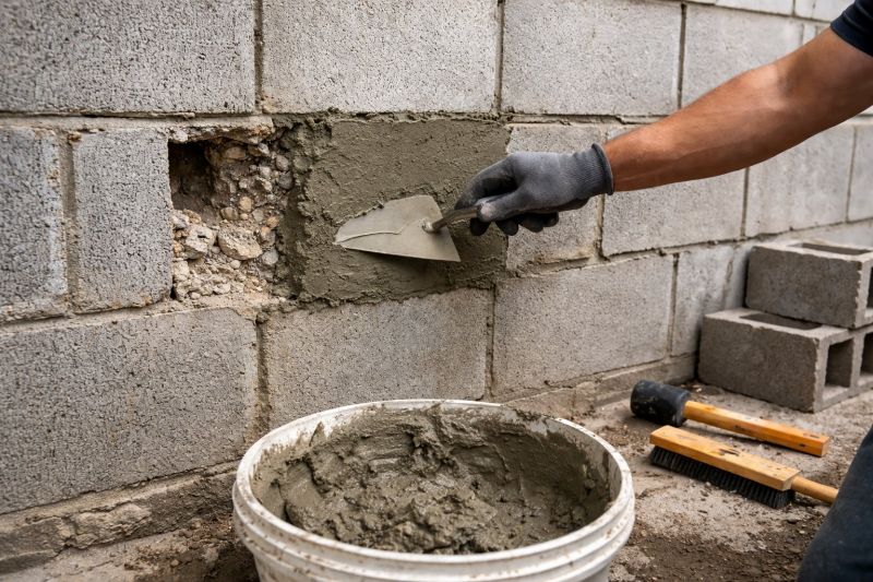 Cement Block Repair in York, PA