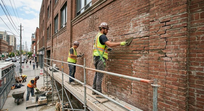 Commercial Brick Repair in York, PA