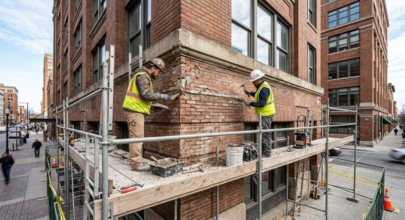 Commercial Masonry Repair in New Freedom, PA