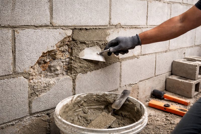 Concrete Block Repair in Dover, PA