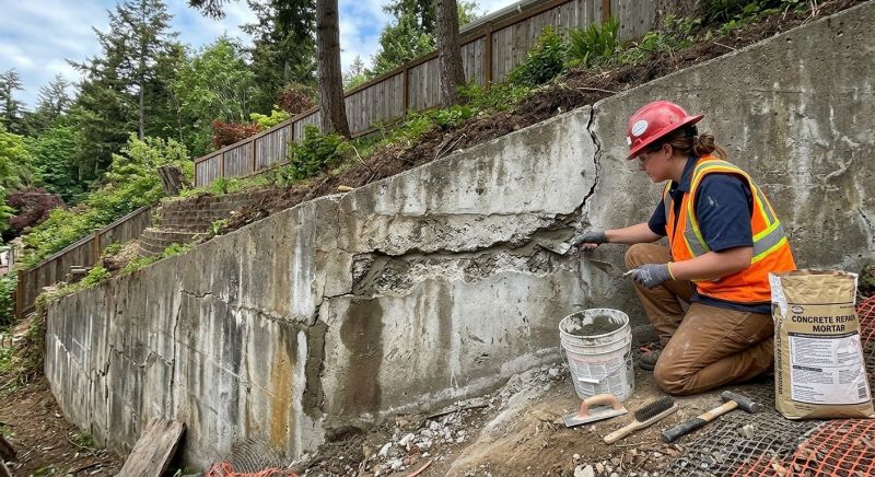 Retaining Wall Repair in Lancaster County, PA