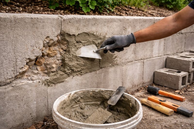 Retaining Wall Repair in Parkton, MD