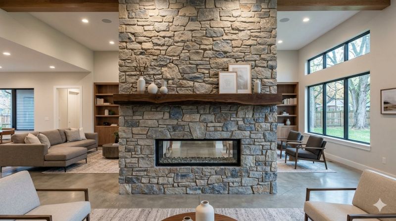 Stone Chimney Installation in New Freedom, PA