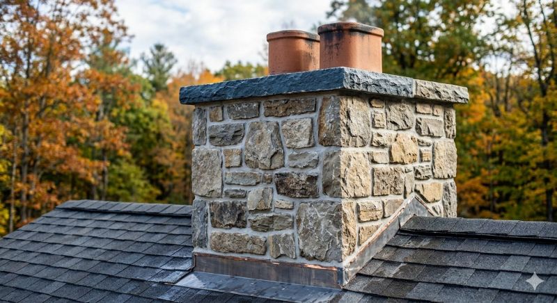 Stone Chimney Installation in Wrightsville, PA