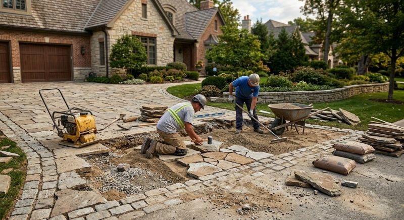 Stone Driveway Repair in York, PA