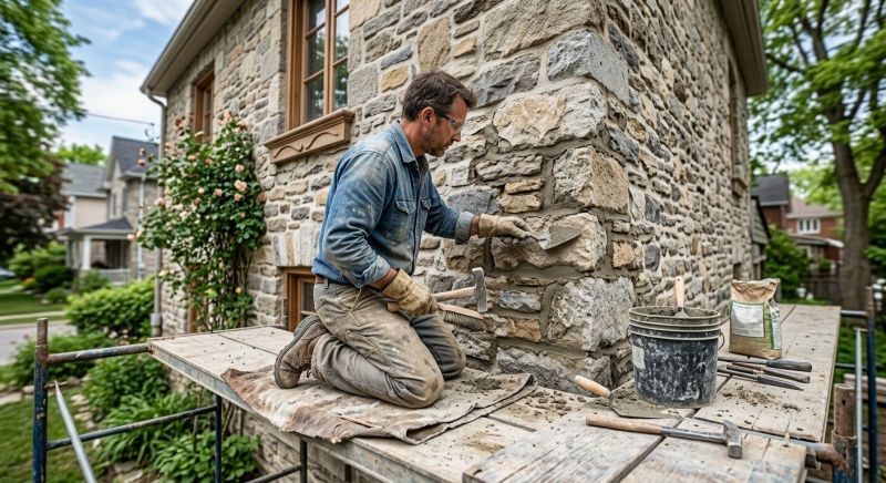 Stone Masonry Repair in York, PA