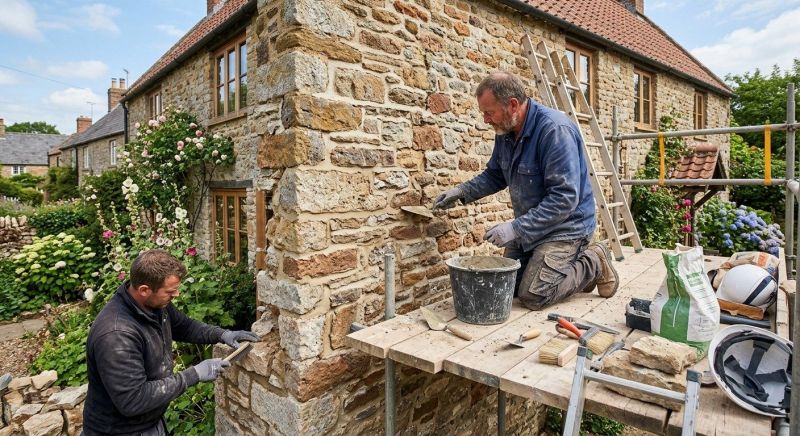 Stone Masonry Repair in Mount Joy, PA