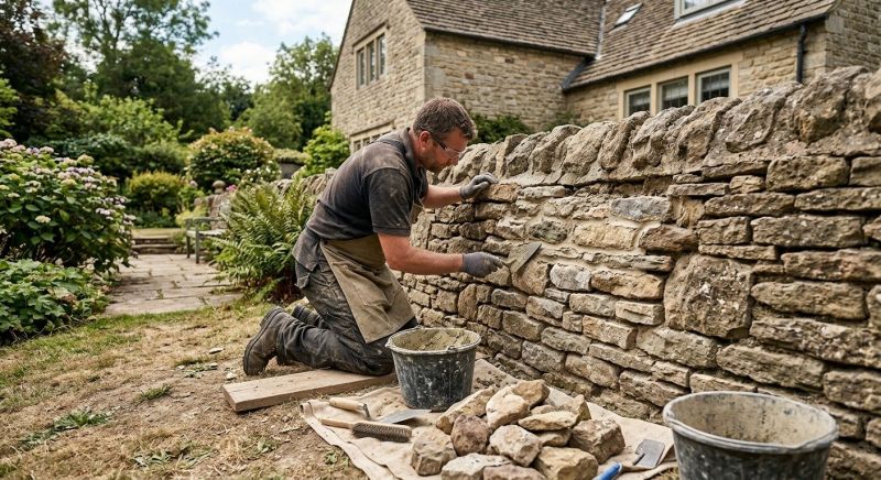 Stone Masonry Repair in Mountville, PA