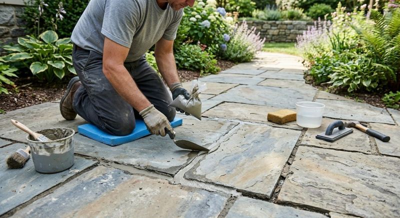 Stone Walkway Repair in York, PA