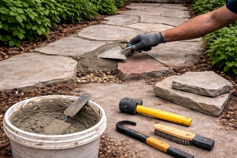 Stone Walkway Repair in York, PA