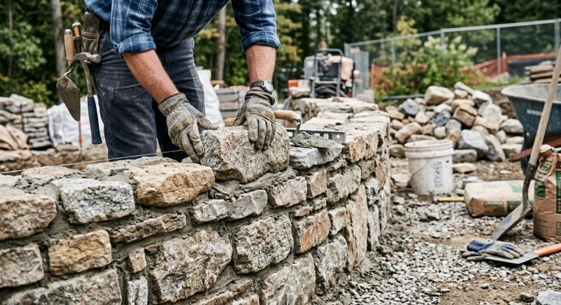 Stonework Installation in Lewisberry, PA