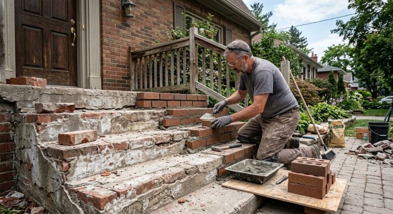 Stonework Repair in Dover, PA